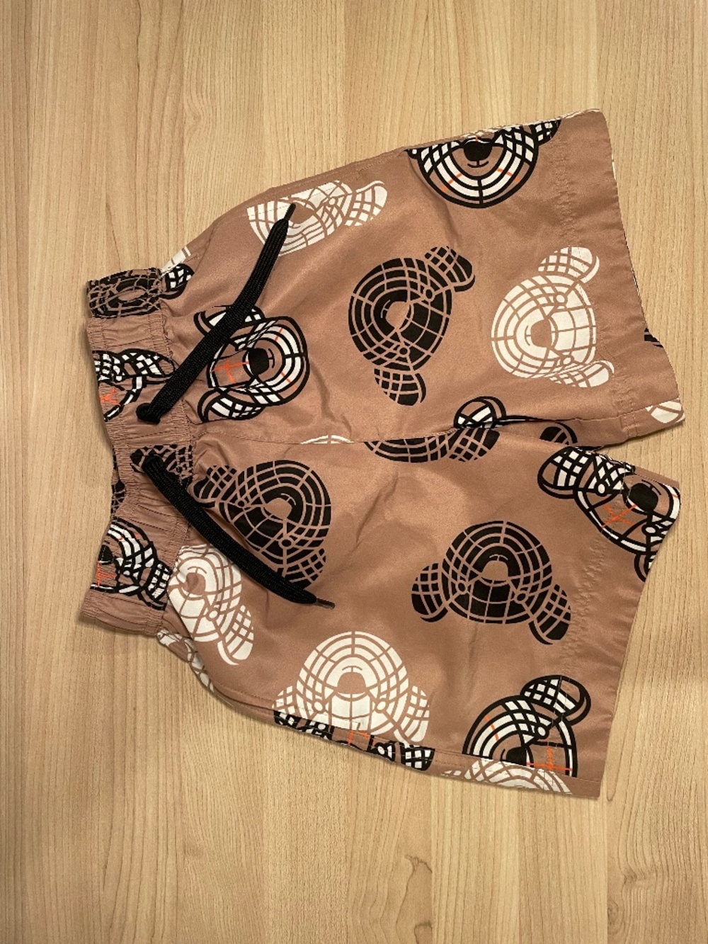 Burberry Boy’s Malcolm Bears-Print Swim Trunks - size 4